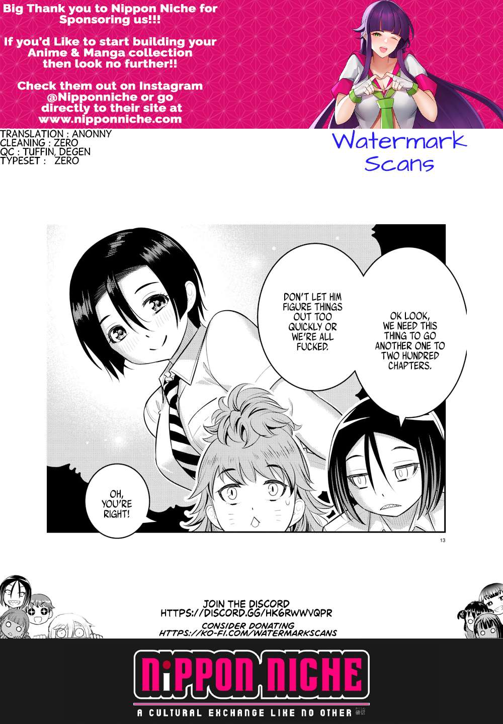 Yankee High School Girl Kuzuhana-chan, Chapter 177 image 21